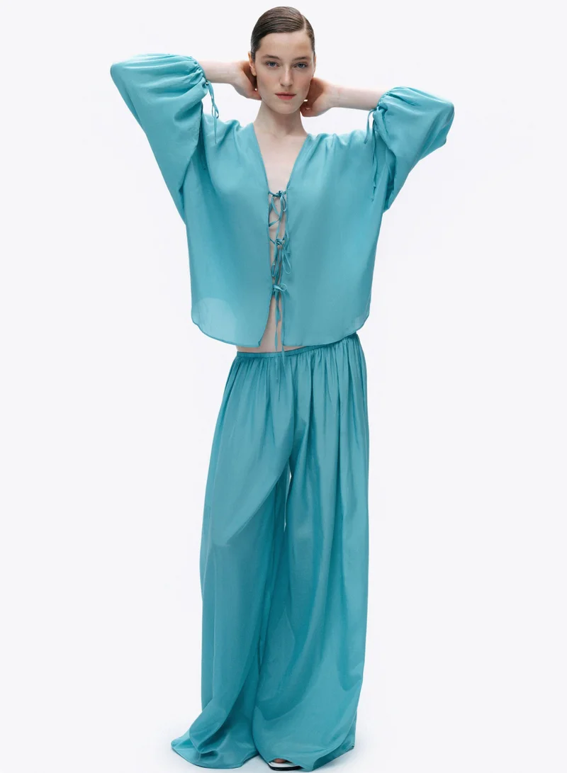 نوكتورن Flowy Wide Leg Pants