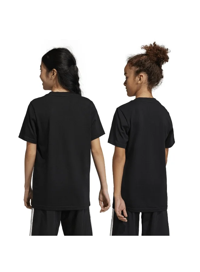 Adidas U Sl Tee Black Training T-Shirts 7-8Y