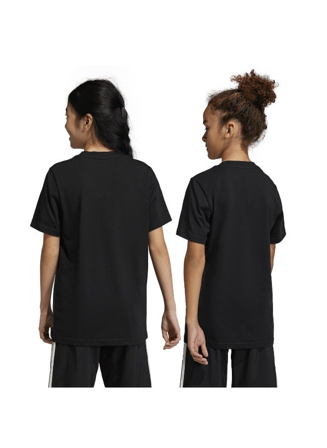 Adidas - adidas U Sl Tee Black Training T-Shirts 7-8Y - Image 1