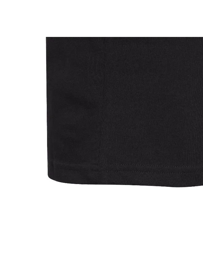 Adidas U Sl Tee Black Training T-Shirts 7-8Y