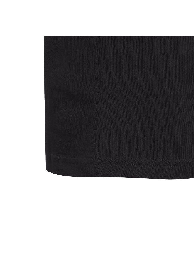 Adidas - adidas U Sl Tee Black Training T-Shirts 7-8Y - Image 1