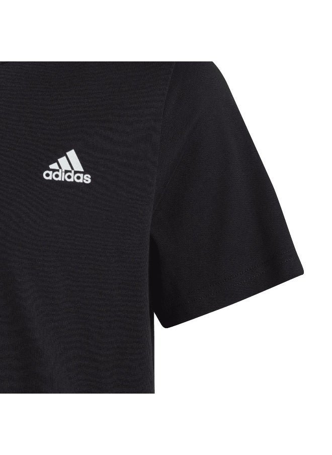 Adidas adidas U Sl Tee Black Training T-Shirts 7-8Y  - Image 5