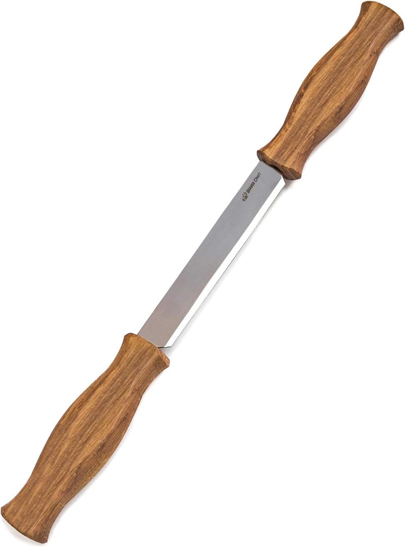 BeaverCraft Draw Knife DK1-4,3" Straight Shave Wood Carving Tools Woodworking Hand Tool Wood Carving Draw Knife (DK1) - Image 1