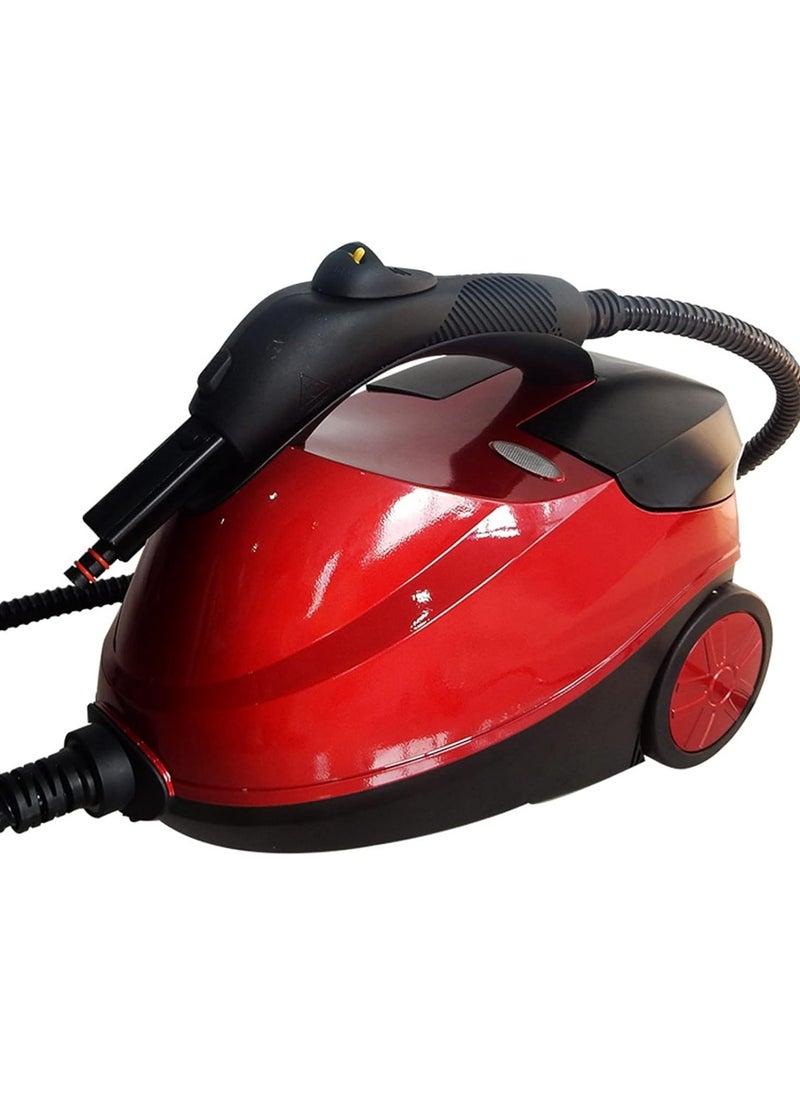 DubaiGallery 2000W Steam Cleaner with 16 Accessories 1.8L Tank 5 Bar Pressure Multi-Purpose Deep Cleaning Rolling Steamer Cleaner for Windows Floors Cars  - Image 3