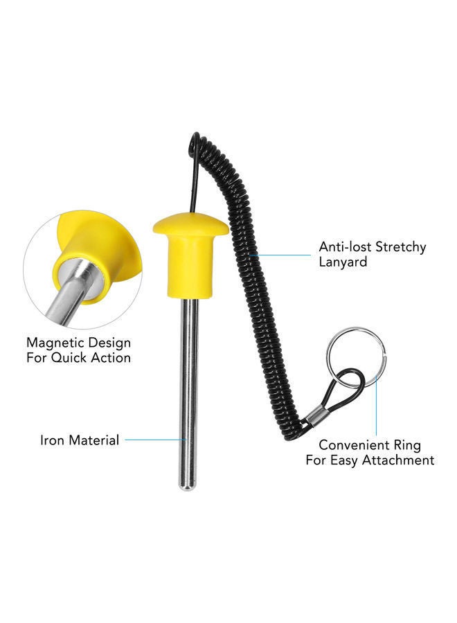 نيبمينينت دبوس تكديس أثقال مزود بحلقة 5.9 x 0.4 1.6بوصة - Image 5