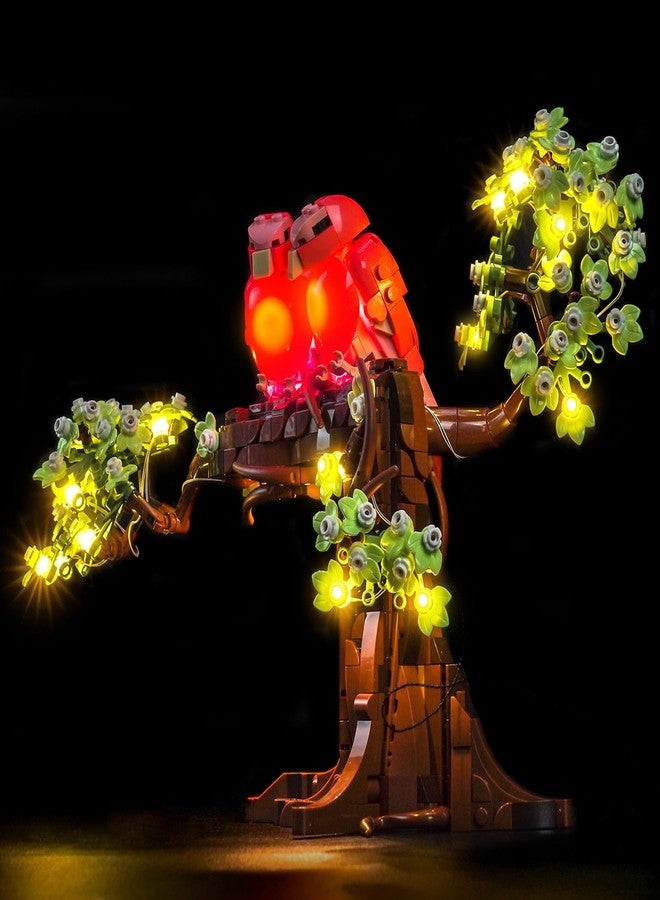 مجموعة إضاءة LED من BrickBling متوافقة مع طيور الحب من ليغو، طقم إضاءة إبداعي متوافق مع ليغو 21365 - أفكار هدايا لعيد الحب - بدون نموذج - Image 1