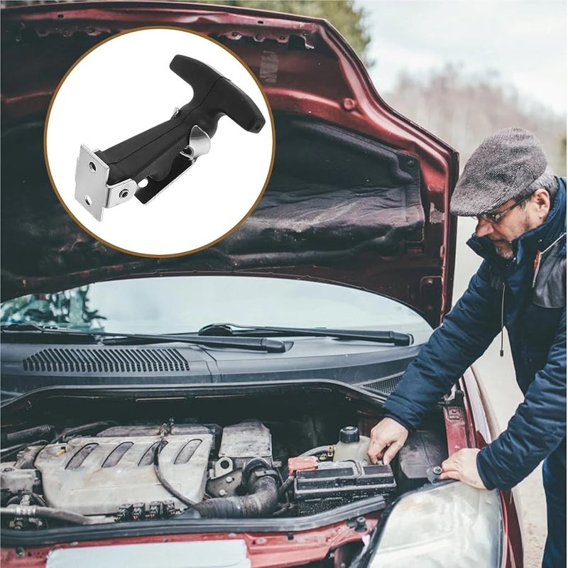 5Pcs Flexible Rubber T Handle Draw Latch Hasp Lock for Tool Box Cooler Hood - Image 5