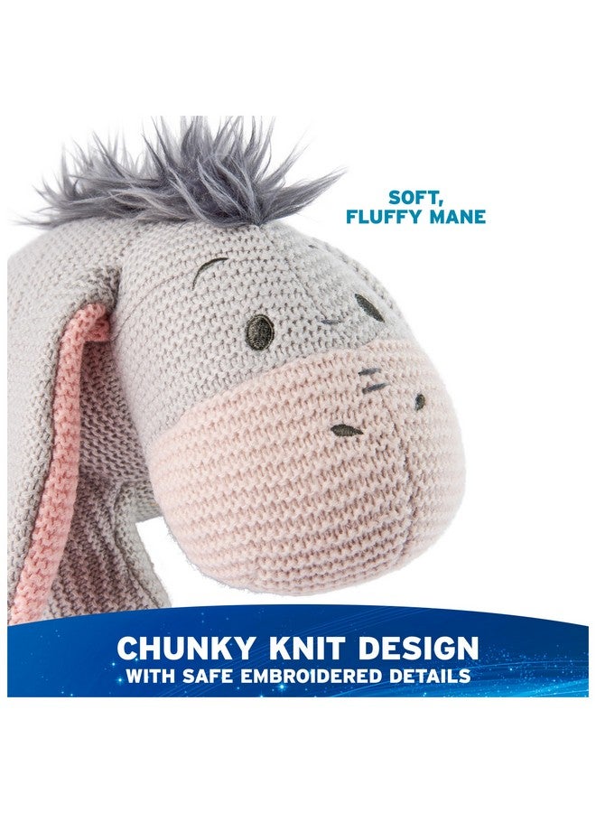 GUND دببة غوند الرسمية من ديزني، إيeyore محشوة، ويني ذا بوه، لعبة محشوة للأعمار من 1 وما فوق، رمادي، 10 إنش - Image 3