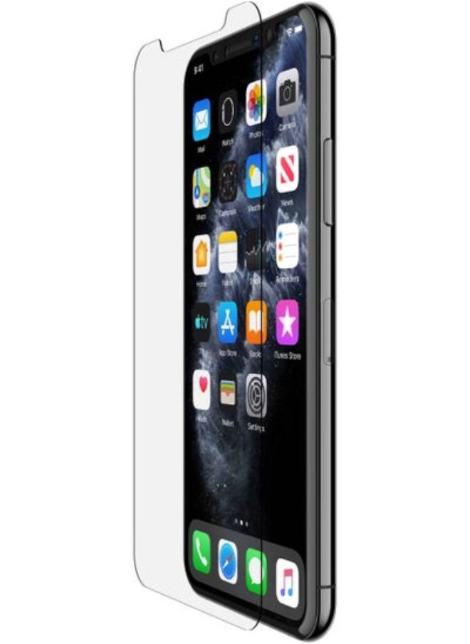 ACLIX iPhone 11 Screen Protector, Full Coverage 3D Tempered Glass, Perfect Arc Fit, 9H Toughness PC Edge Corner, for Apple i-Phone 6.1'' XR Anti Fingerprint Saver Film Cover  - Image 2