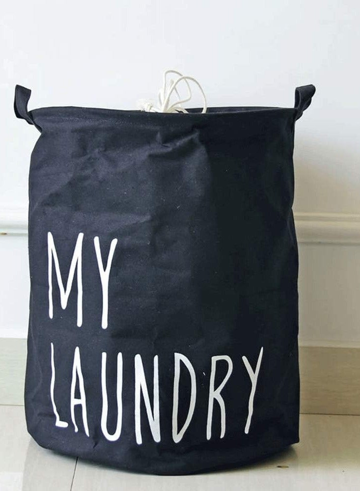 بلومنغ تايم سلال الغسيل سلة الملابس الرباط جولة القطن الكتان سلة الغسيل - Image 1