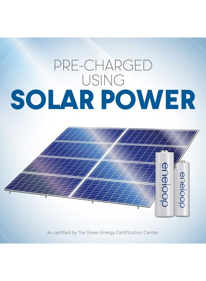 eneloop Panasonic BK-4MCA24/CA AAA 2100 Cycle Ni-MH Pre-Charged Rechargeable Batteries, 24-Battery Pack - Image 5