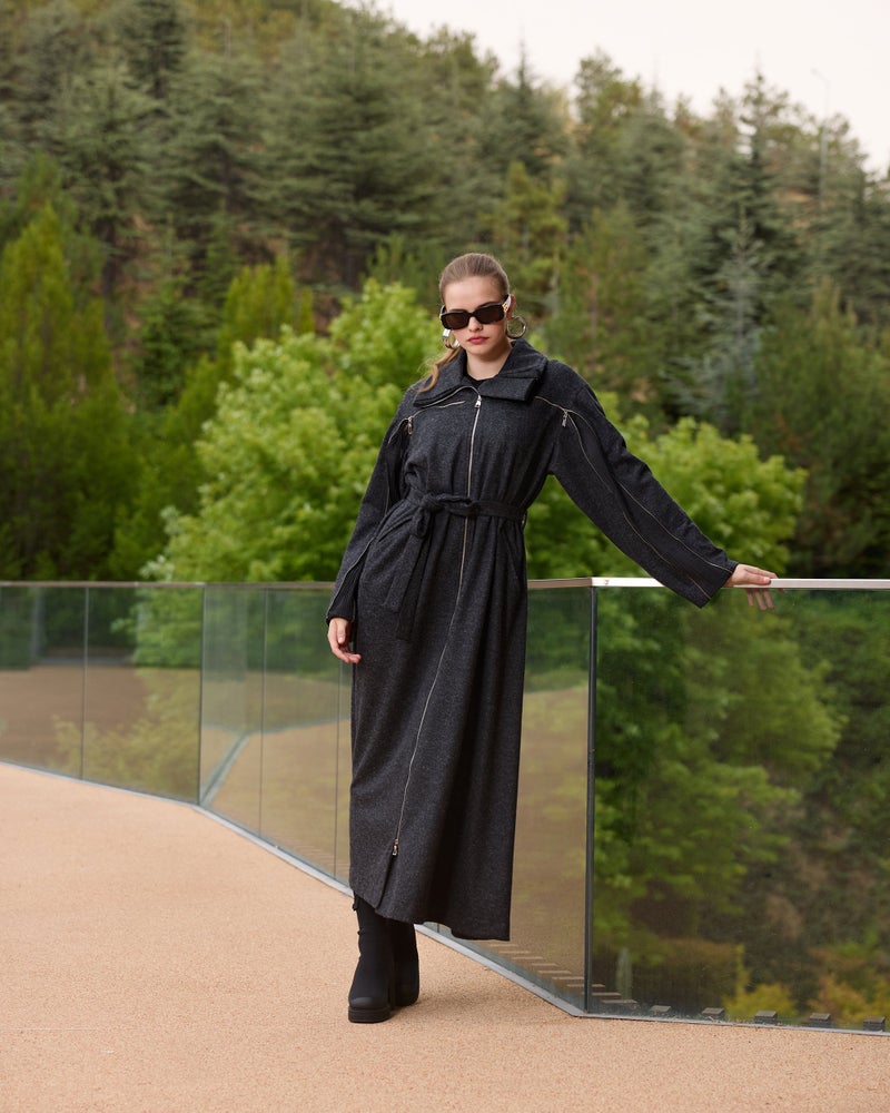 MissWhence Felt Cape - Black - Image 2