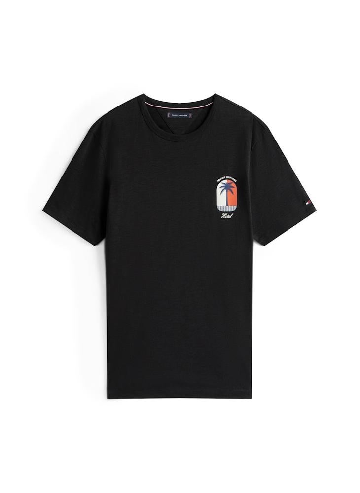 TOMMY HILFIGER Regular Fit Short Sleeve T-Shirt - Image 4