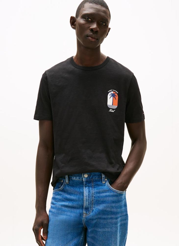 TOMMY HILFIGER Regular Fit Short Sleeve T-Shirt - Image 1