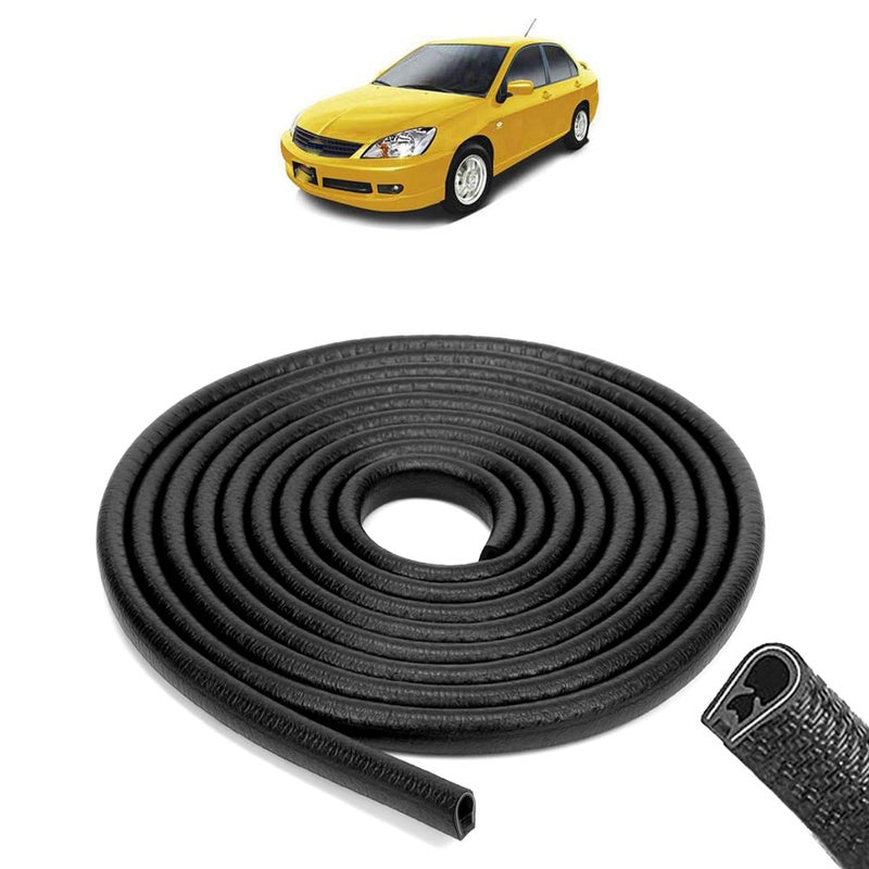 AOSIS - Mitsubishi Cedia Car Door Edge Protector U-Shaped Rubber, Built-in Steel, 5 Meter - Image 1