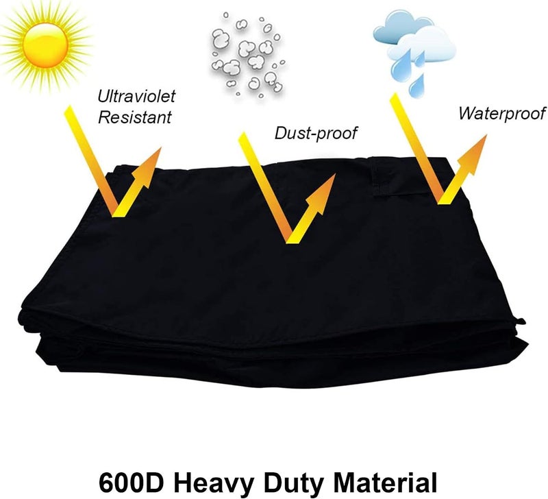iBirdie Outdoor Waterproof and Weatherproof TV Cover for 70 to 75 inch Flat Screen TV - Image 5