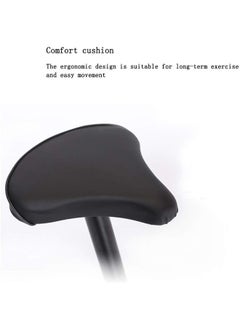 KUYING indoor exercise bike, quiet and safe, foldable design, digital LCD display, adjustable resistance, comfortable seat, suitable for family aerobic exercise  - Image 3