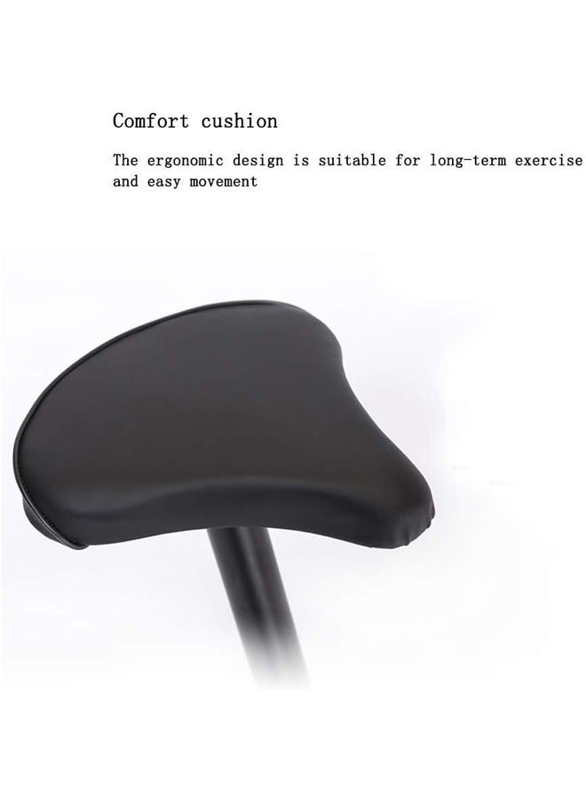 KUYING indoor exercise bike, quiet and safe, foldable design, digital LCD display, adjustable resistance, comfortable seat, suitable for family aerobic exercise - Image 3