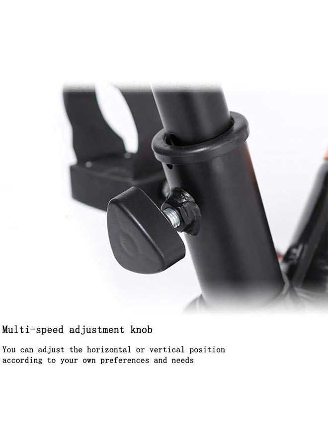KUYING indoor exercise bike, quiet and safe, foldable design, digital LCD display, adjustable resistance, comfortable seat, suitable for family aerobic exercise - Image 2