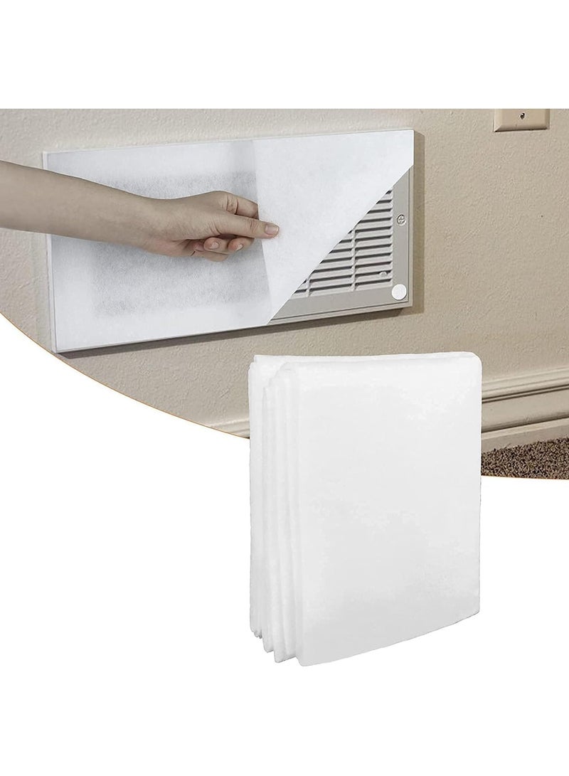 Ac Air Vent Filter, 60 x 300 cm Air Conditioner Filter Kit for Home, Premium Electrostatic Media with 66 Round Adhesive Sticker for AC And Heating  - Image 1