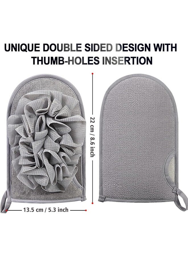 Sysmie 2 Packs Bath Sponge,Sponge Loofah Body Scrubber,Shower Pouf Cleaning Loofah Sponge,Shower Use Sponge For Body Wash Bathroom Men Women…  - Image 3