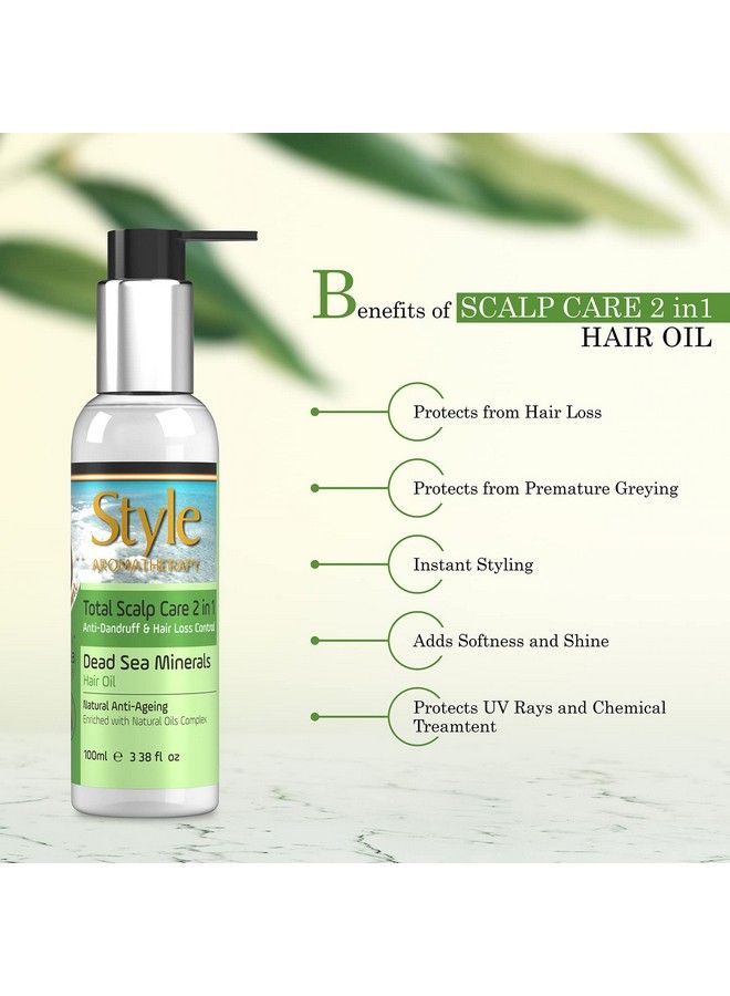style aromatherapy Professional Total Scalp Care Hair Loss Control Hair Oil 100 Ml - Image 4