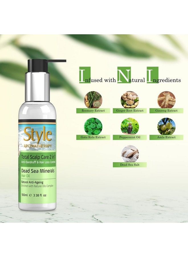 style aromatherapy Professional Total Scalp Care Hair Loss Control Hair Oil 100 Ml - Image 3