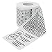 Tribello Novelty Toilet Paper Roll Bathroom Tissue Roll Funny Toilet Paper Prank Gifts Gag Novelty Funny Gifts Toilet Bathroom Fun Games White Elephant Gifts Unique Stocking Stuffer Jokes - Image 1