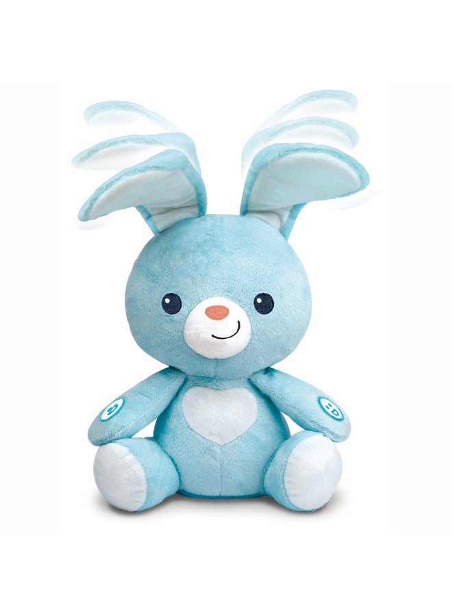 winfun Peekaboo Light Up Bunny - Interactive Plush Toy for Babies, Plays Peekaboo with Sounds & Melodies, Soft Tactile Fabric, Satin Ribbon Tags, Ages 6 Months & Up - Image 5