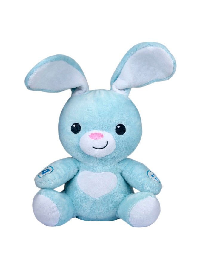 winfun Peekaboo Light Up Bunny - Interactive Plush Toy for Babies, Plays Peekaboo with Sounds & Melodies, Soft Tactile Fabric, Satin Ribbon Tags, Ages 6 Months & Up - Image 1