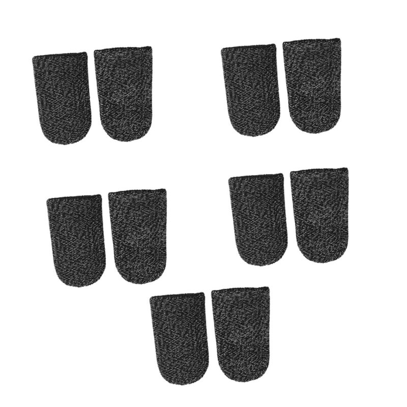 10 Pcs Wear Resistant Finger Gloves For Gaming Controller Breathable Covers For Work - Image 2