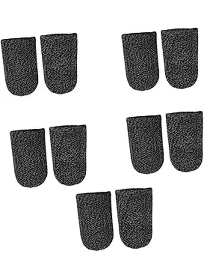 10 Pcs Wear Resistant Finger Gloves For Gaming Controller Breathable Covers For Work - Image 1