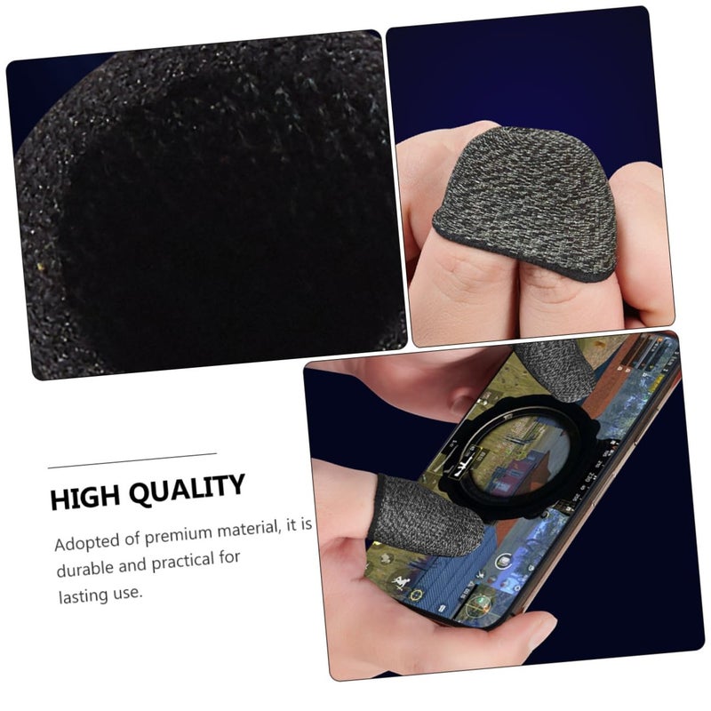 10 Pcs Wear Resistant Finger Gloves For Gaming Controller Breathable Covers For Work - Image 5
