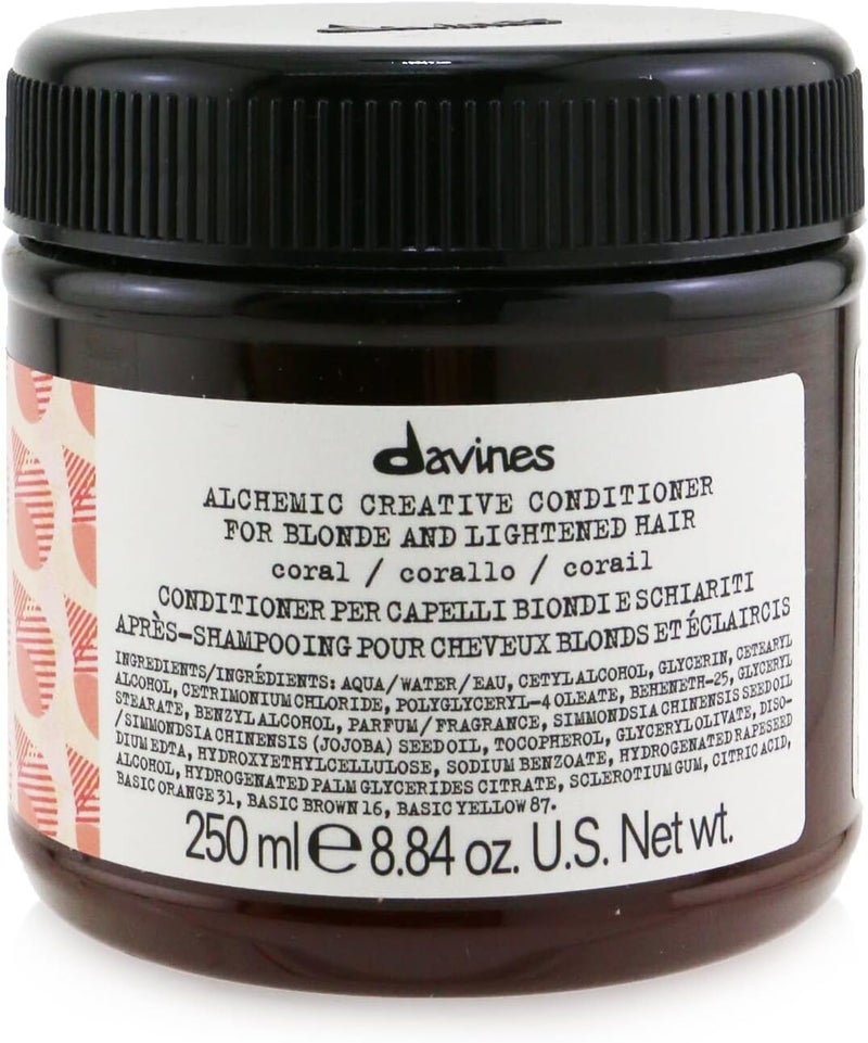 Alchemic Creative Conditioner Coral for Blonde And Lightened Hair 250ml884oz