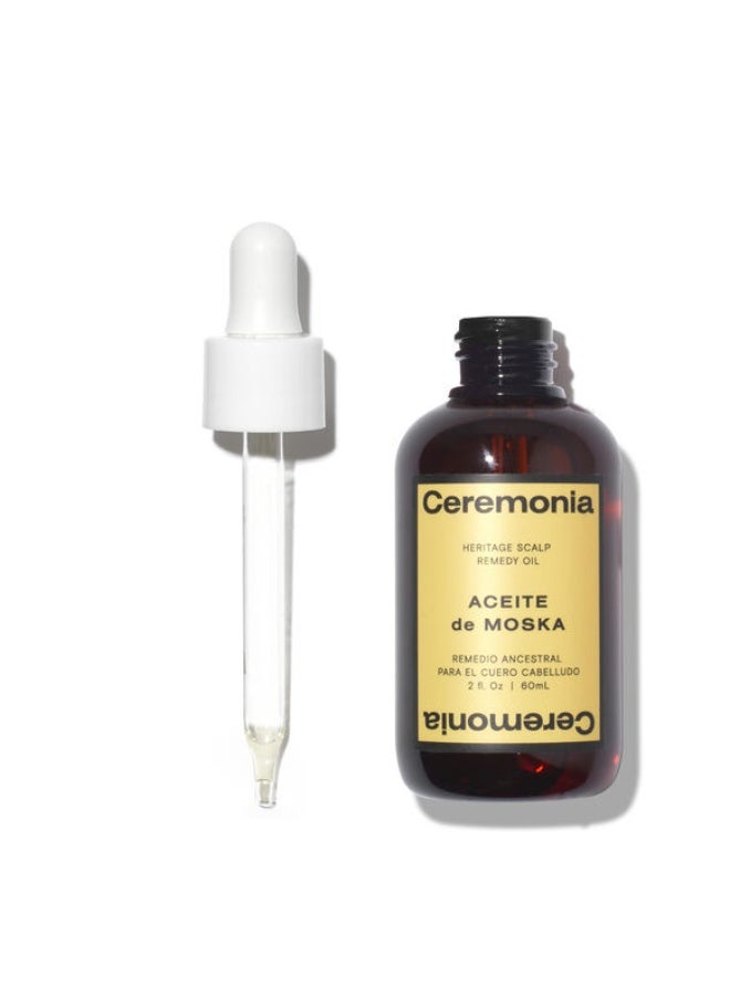 CEREMONIA زيت سيريمونيا أسيت دي موسكا لفروة الرأس 60 مل - Image 3