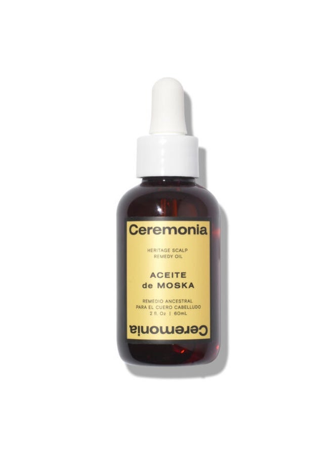 CEREMONIA زيت سيريمونيا أسيت دي موسكا لفروة الرأس 60 مل - Image 2