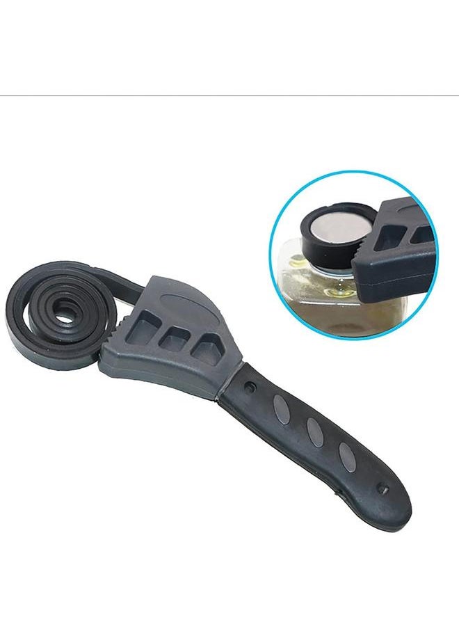 yongsheng - Universal Rubber Strap Wrench Set Jar Opener Oil Filter 19.7 in Length Adjustable Wrench Tool Pipe Multifunctional Wrench Tools for Mechanics Plumbers - Image 1