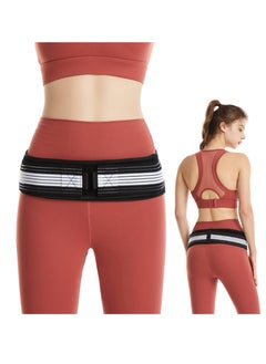 GUDOO Sacroiliac SI Joint Hip Belt Lower Back Support Brace Hip Braces for Hip Pain Alleviate Sciatic Anti-Slip Sacroiliac Belt Pilling-Resistant Pelvic Belt for Men Women  - Image 1