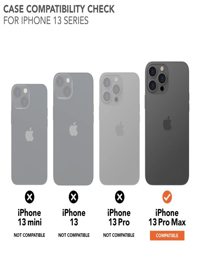 Rokform - iPhone 13 Pro Max Case, Rugged Series, Dual Magnet Plus MagSafe Compatible, Magnetic Protective Apple Gear, iPhone Cover with RokLock Twist Lock, Drop Tested Armor (Black) - Image 2