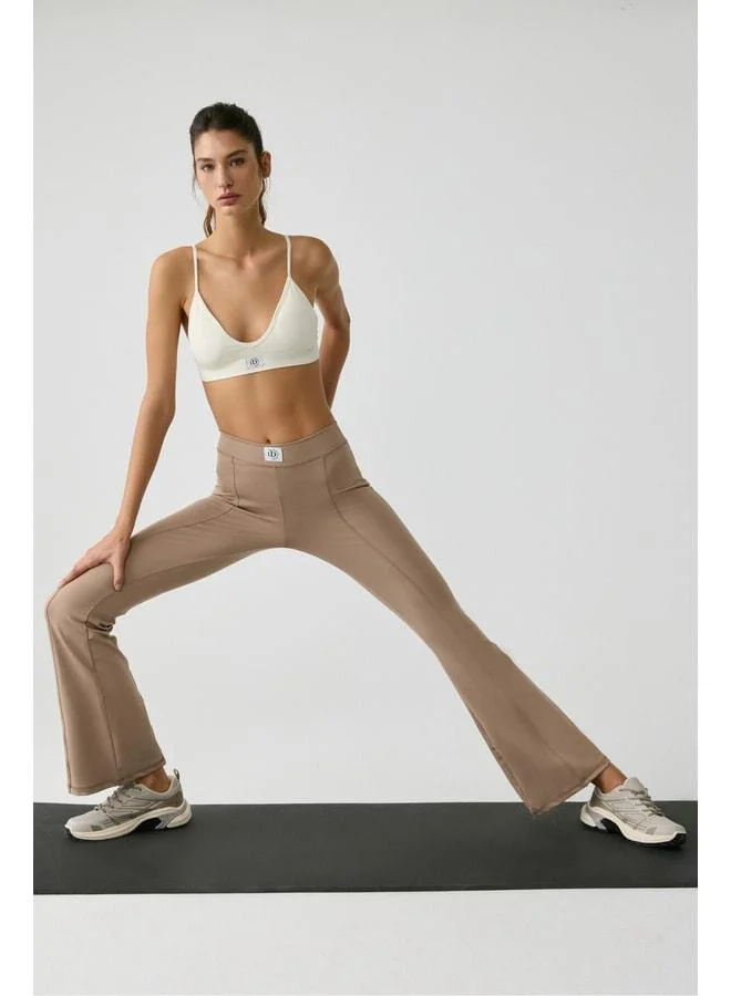 Urban Beat  HILDA Urban Beat Women's Fit & Flare Sportswear Beige Pants. for Women | Best Price UAE