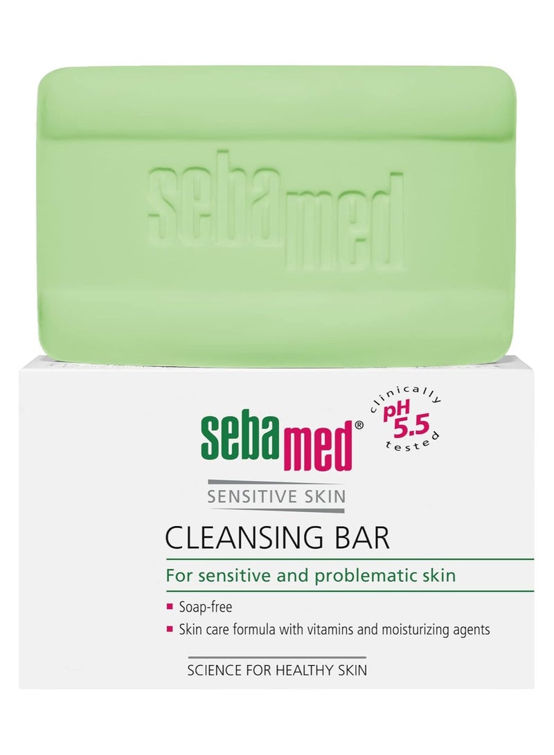 Cleansing Bar For Sensitive To Normal Skin, 150 gm