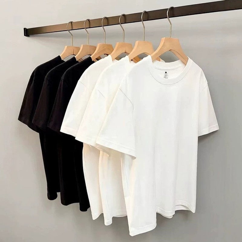 Heavy Cotton Short Sleeve T-Shirt for Men 230g - Image 1