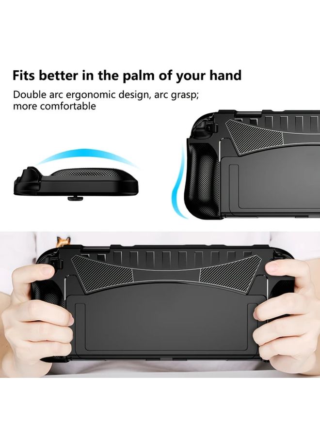 Protective Case with Built In Stand Ergonomic Grip and Shockproof Design White Cover for Console - Image 3