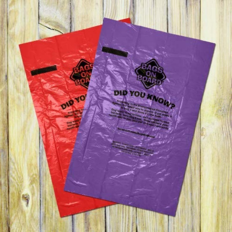 Waste pick-up bags for outdoor use, premium plastic material, black color, extra-large 140-bag refill pack 9x14 inches with tear-resistant strength - Image 2