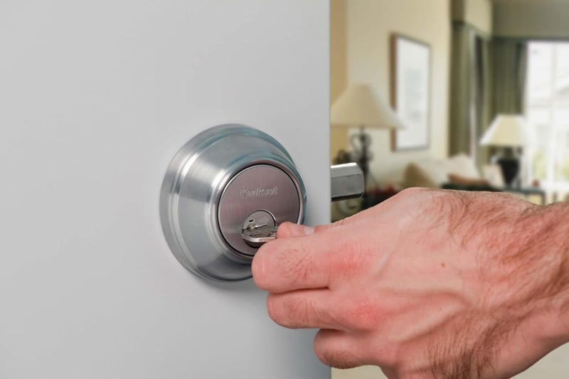Kwikset Kwikset 985SSTRKP 980 Double Cylinder Keyed Entry Deadbolt from The Signature Series  Matte Black  - Image 5