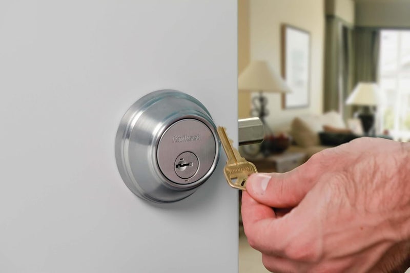 Kwikset Kwikset 985SSTRKP 980 Double Cylinder Keyed Entry Deadbolt from The Signature Series  Matte Black  - Image 2