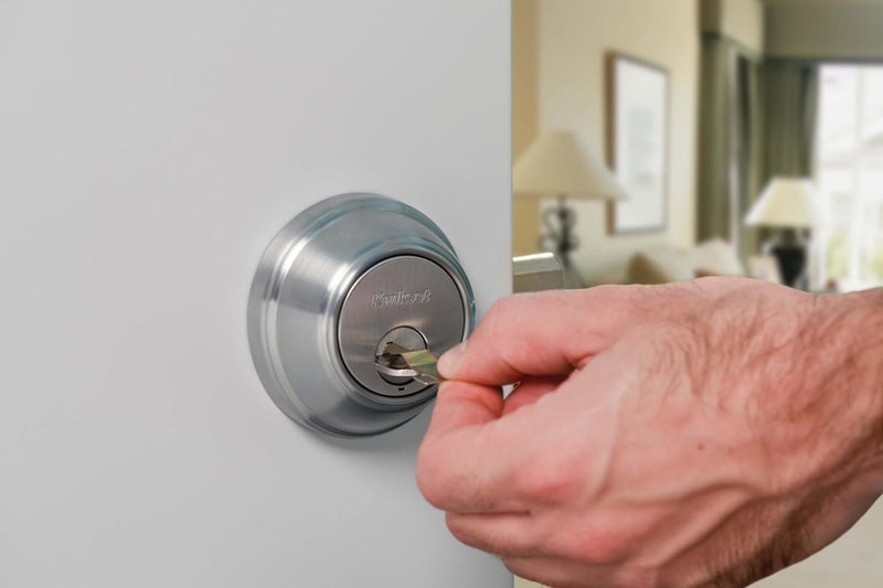 Kwikset Kwikset 985SSTRKP 980 Double Cylinder Keyed Entry Deadbolt from The Signature Series  Matte Black  - Image 4
