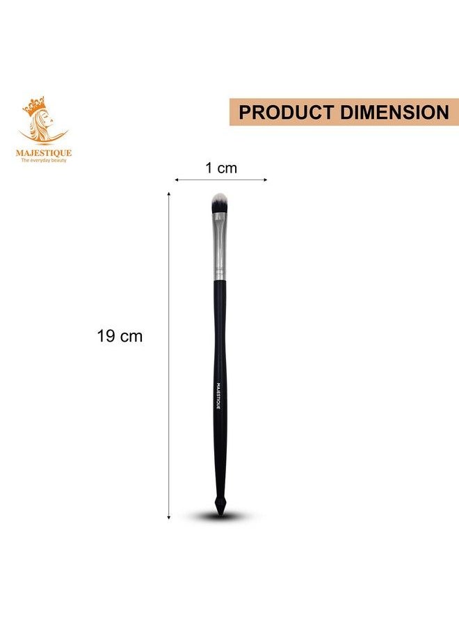 MAJESTIQUE Concealer Makeup Brush By Majestique Professional Cosmetic Make Up Brush For Blending Liquid Cream Full Coverage High Light Brightening Fc35  - Image 4