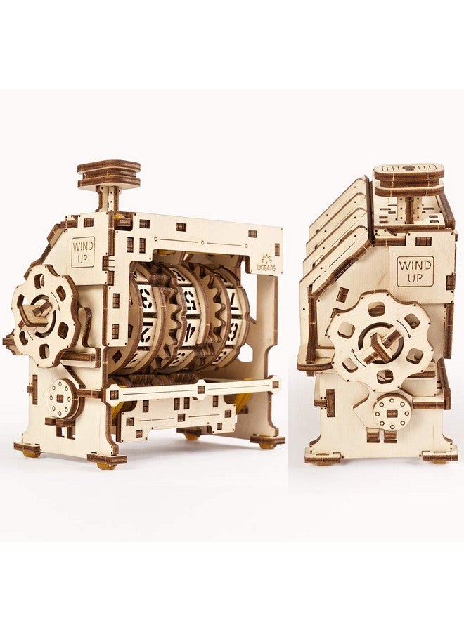 أوجيرز مجموعة نماذج عداد STEM من Ugears - مجموعات نماذج خشبية إبداعية للبالغين والمراهقين والأطفال - مجموعة علوم ميكانيكية ذاتية التجميع - ألغاز تعليمية وهندسية ثلاثية الأبعاد فريدة من نوعها مع تطبيق - Image 3