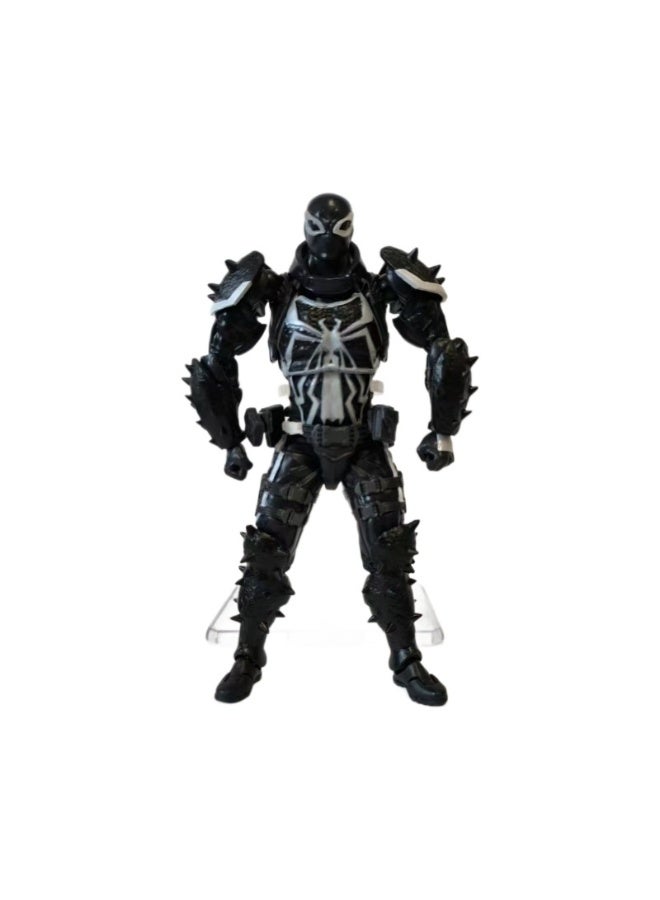 Venom Marvel Agent Venom Action Figure, Flash Thompson Venom Symbiote Collectible Model with Articulated Joints, PVC Toy for Fans - Image 1